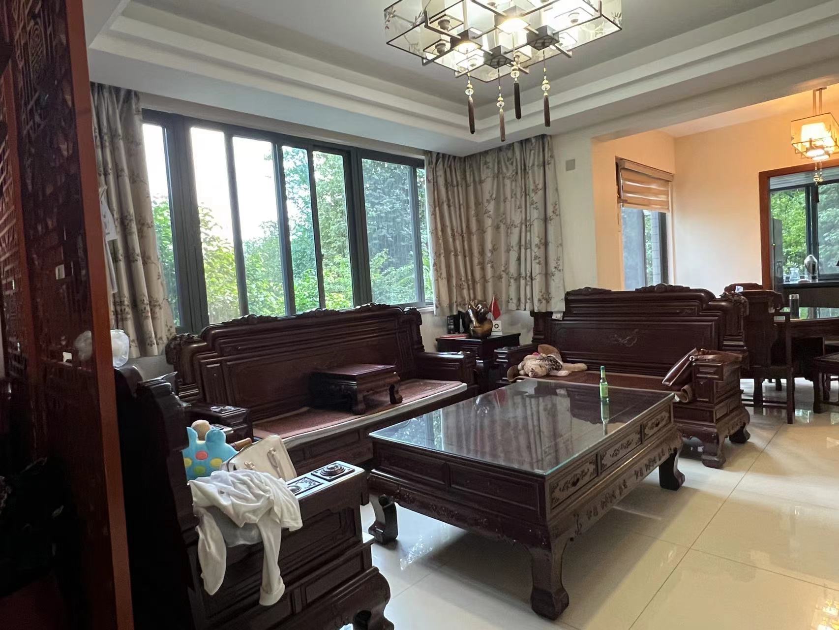 花溪顶层复式楼带露台装修,190平方复式楼装修挑高