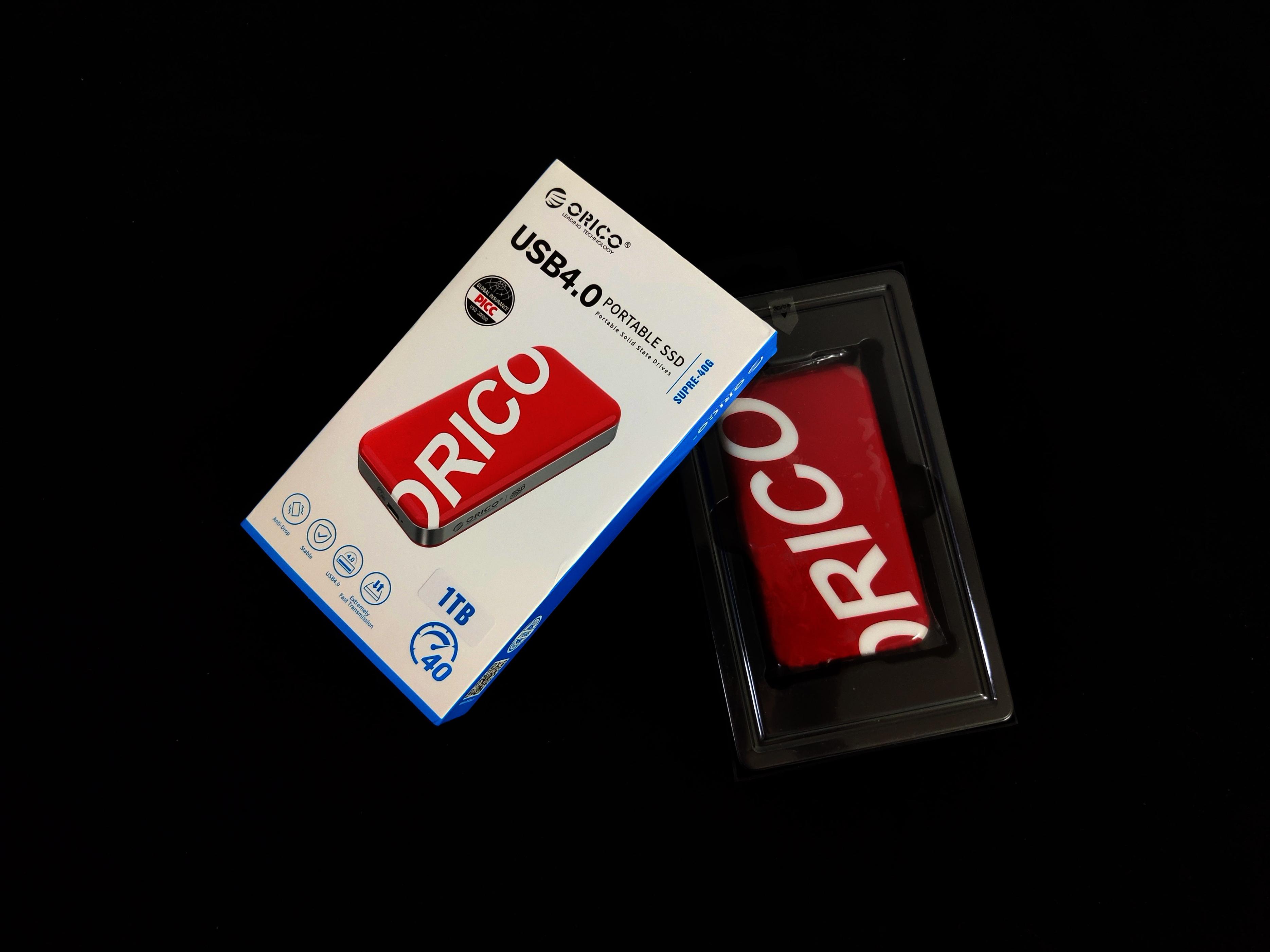 解决存储容量与传输速度焦虑——ORICOSUPRE-40G移动固态硬盘体验