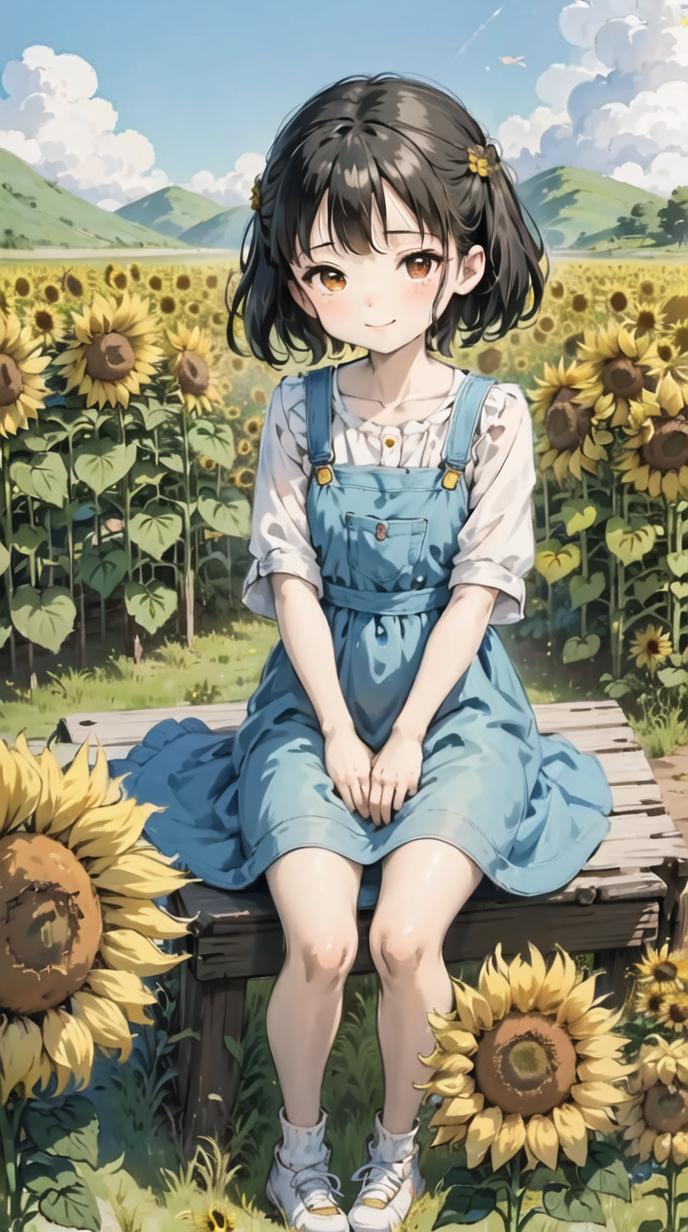 二次ai元少女壁纸,超清ai二次元壁纸