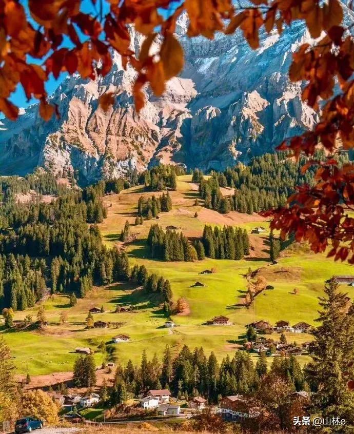 瑞士超清壁纸1080p,瑞士阿尔卑斯山雪山风景壁纸