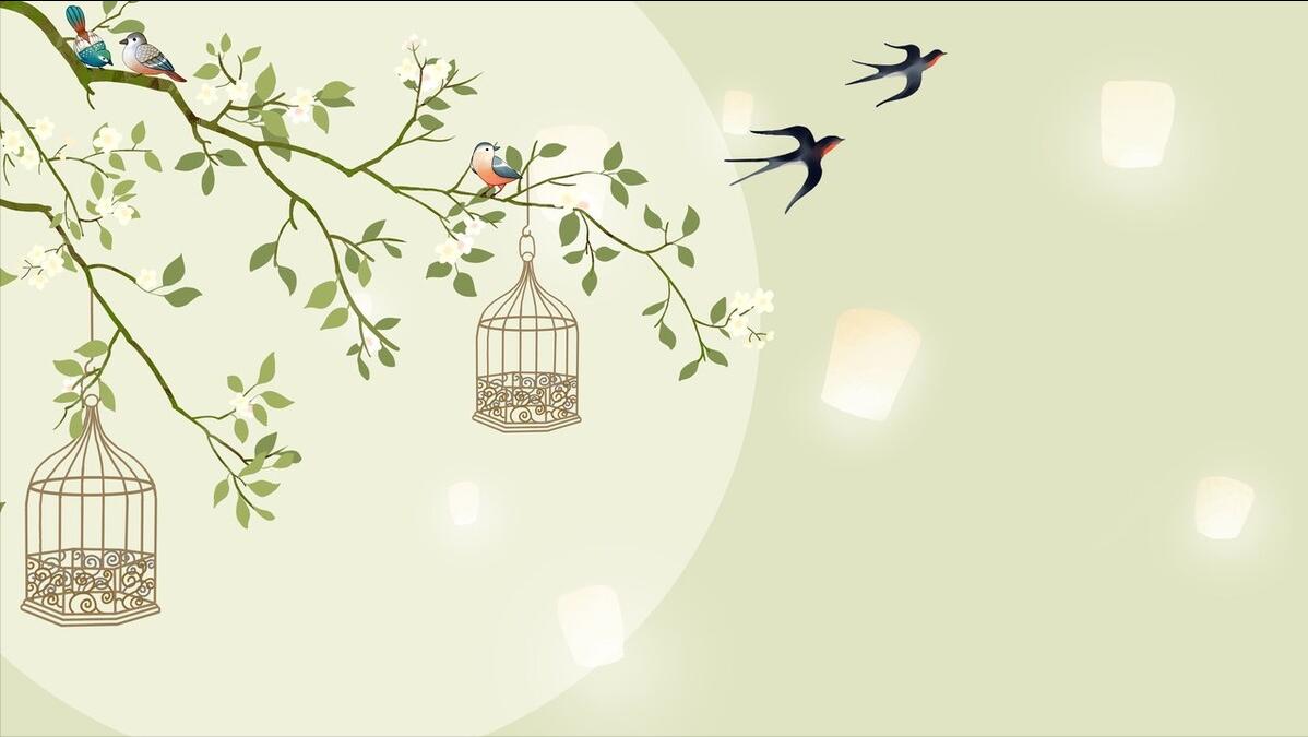 8首唯美的燕子诗词，莺莺燕燕春春，花花柳柳真真