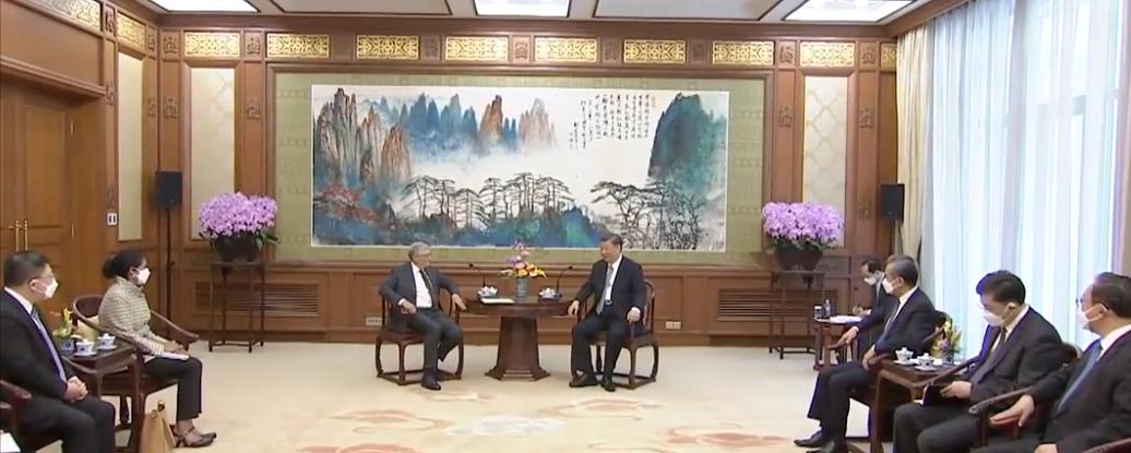 秦安:习*平近**总书记会见微软盖茨,展示三个重大信息,人民最伟大