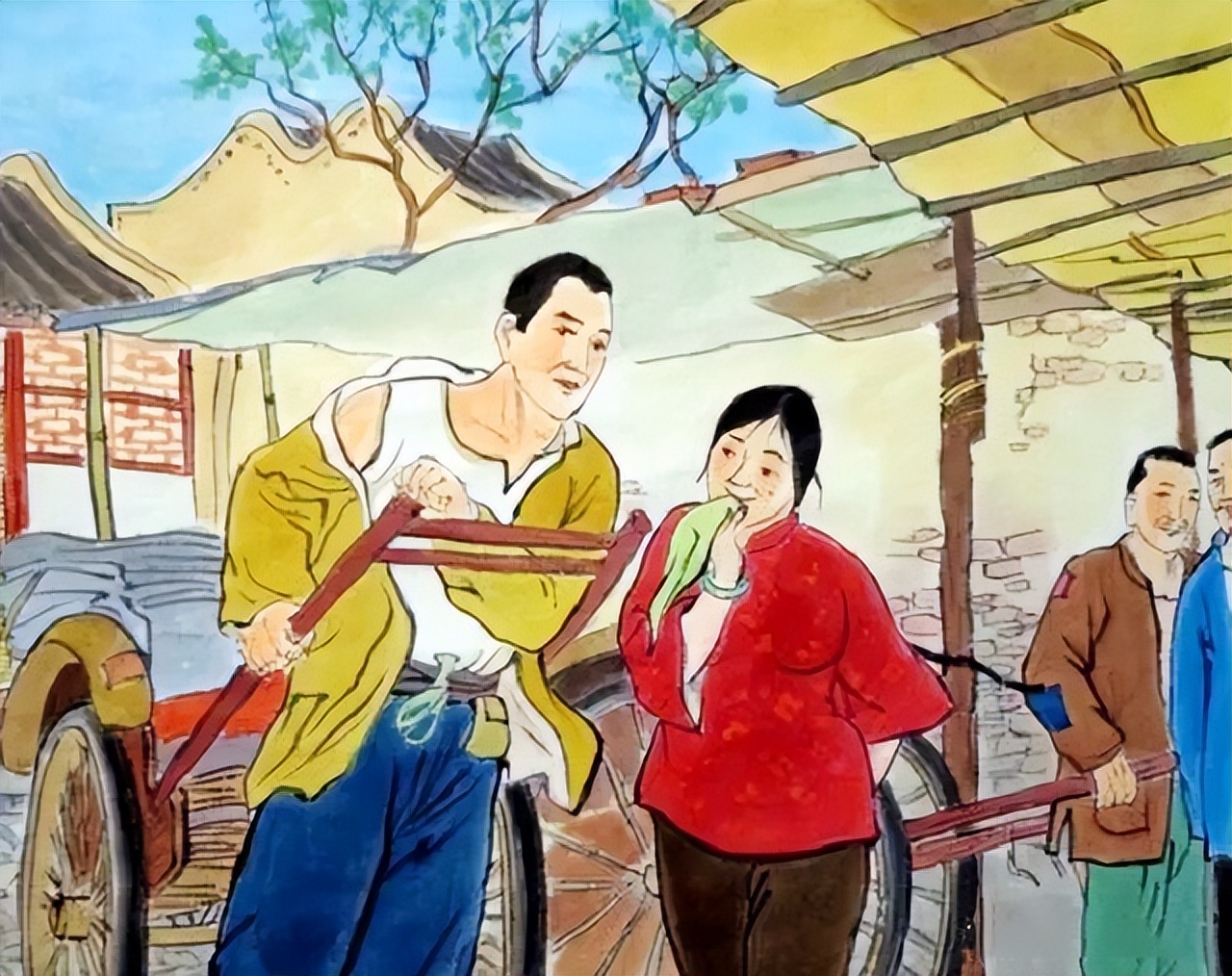 老舍在骆驼祥子中描写的京味儿,老舍在骆驼祥子中运用到的描写