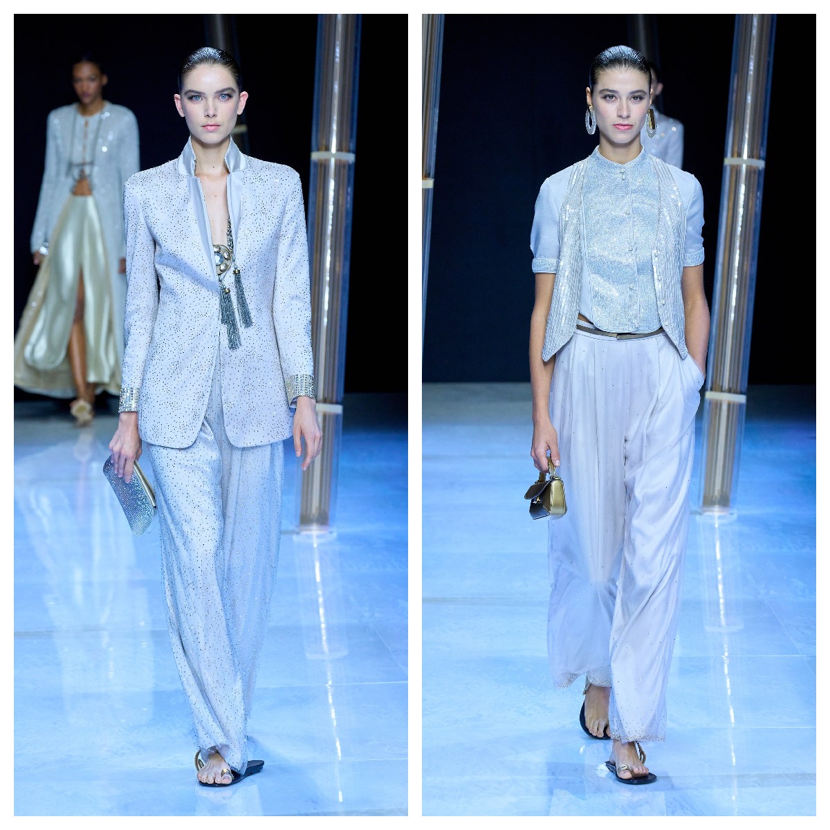 阿玛尼giorgioarmani2020早秋时装秀,阿玛尼armani2022秋冬米兰时装周