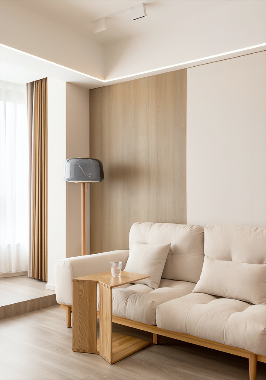 原木风装修115平多少钱,115平原木极简风格