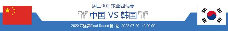 2003东亚四强赛韩国vs日本,2022东亚杯国足vs韩国直播