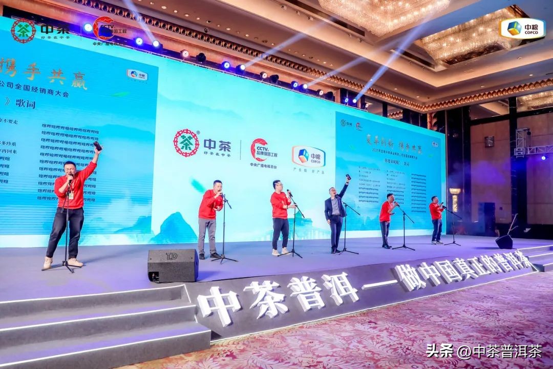 中茶普洱茶经销商信息大会,中茶2024年经销商大会