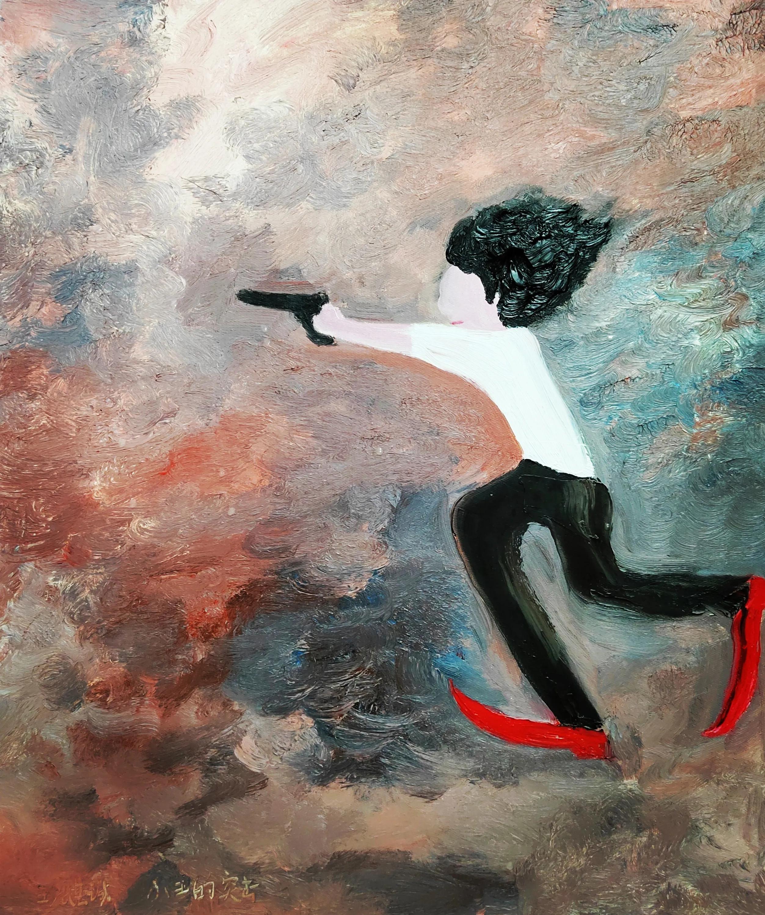 “小王的青春”王麒诚当代艺术2022国庆深圳个展开幕