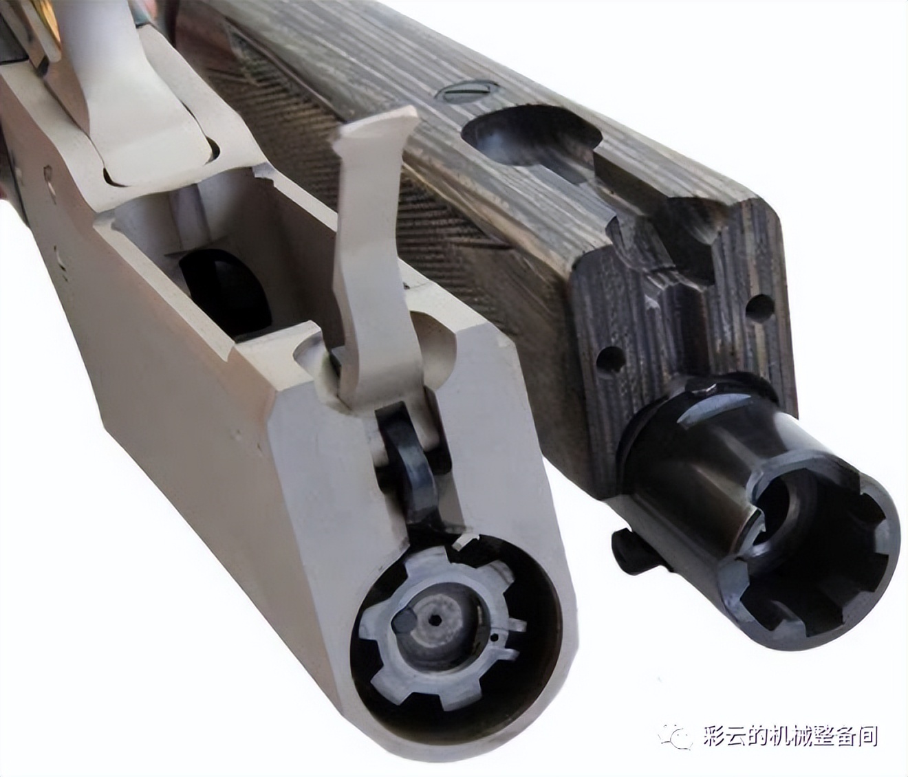 勃朗宁blr杠杆步枪工作原理,齿轮传动的杠杆步枪原理