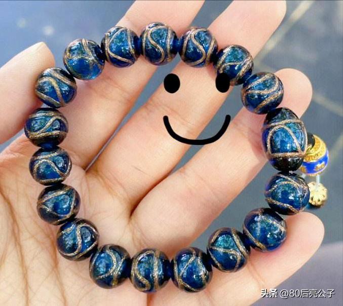 雍和宫十全十美香灰琉璃手串男款,雍和宫香灰琉璃手串颜色代表什么