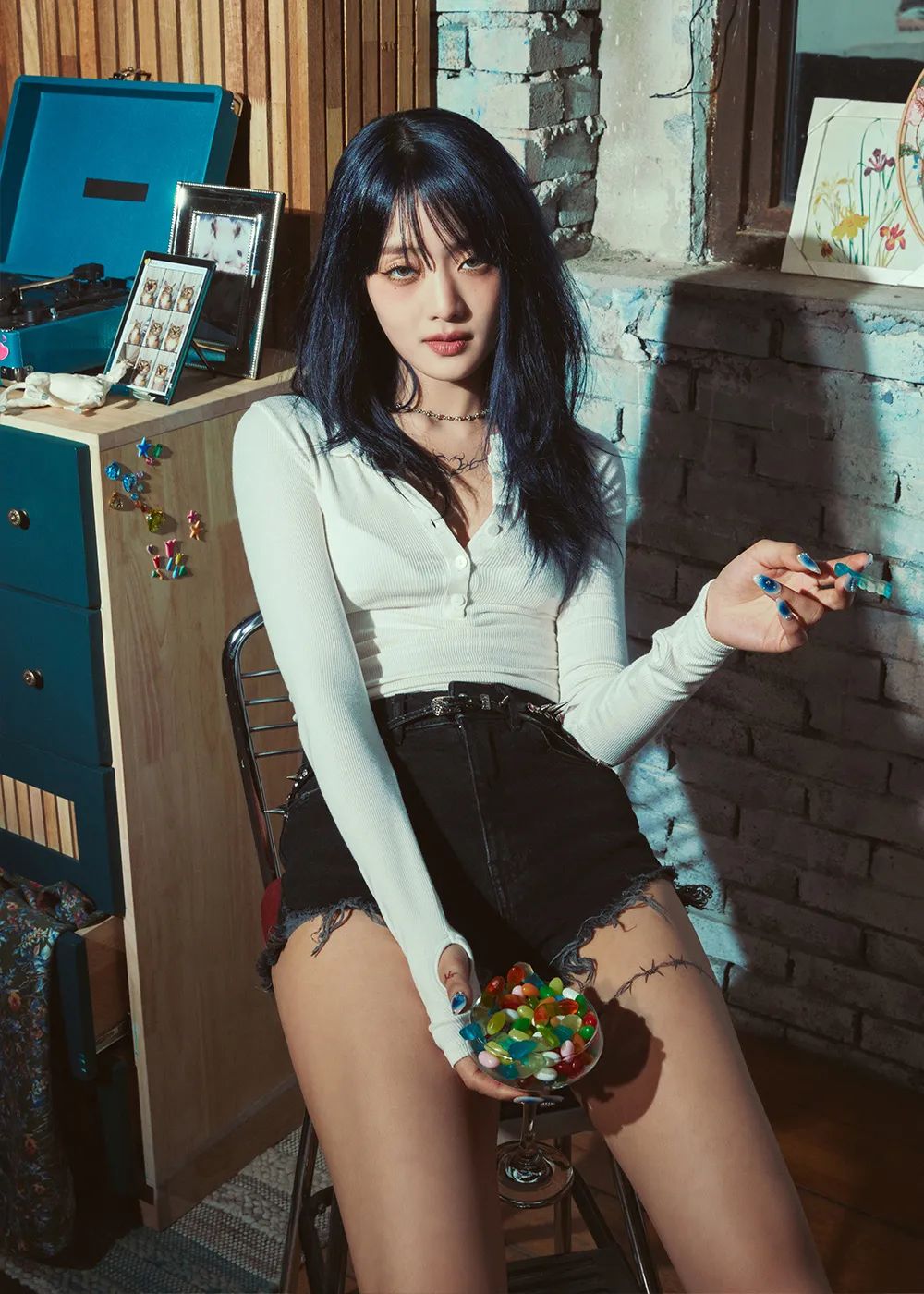 女明星发型打理教程,女明星发型蓬松定型