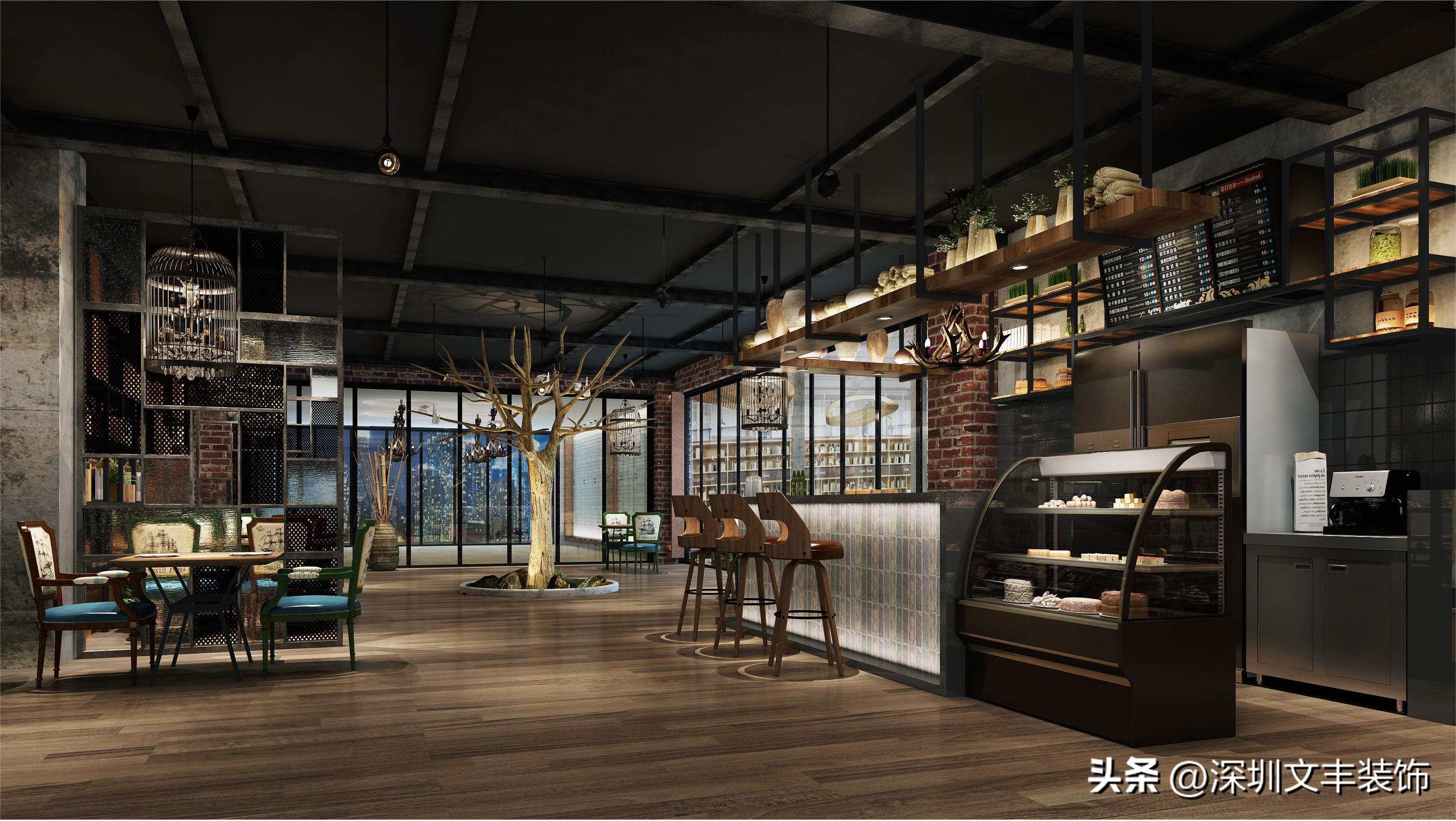 深圳店铺装修施工,连锁个性店铺装修设计