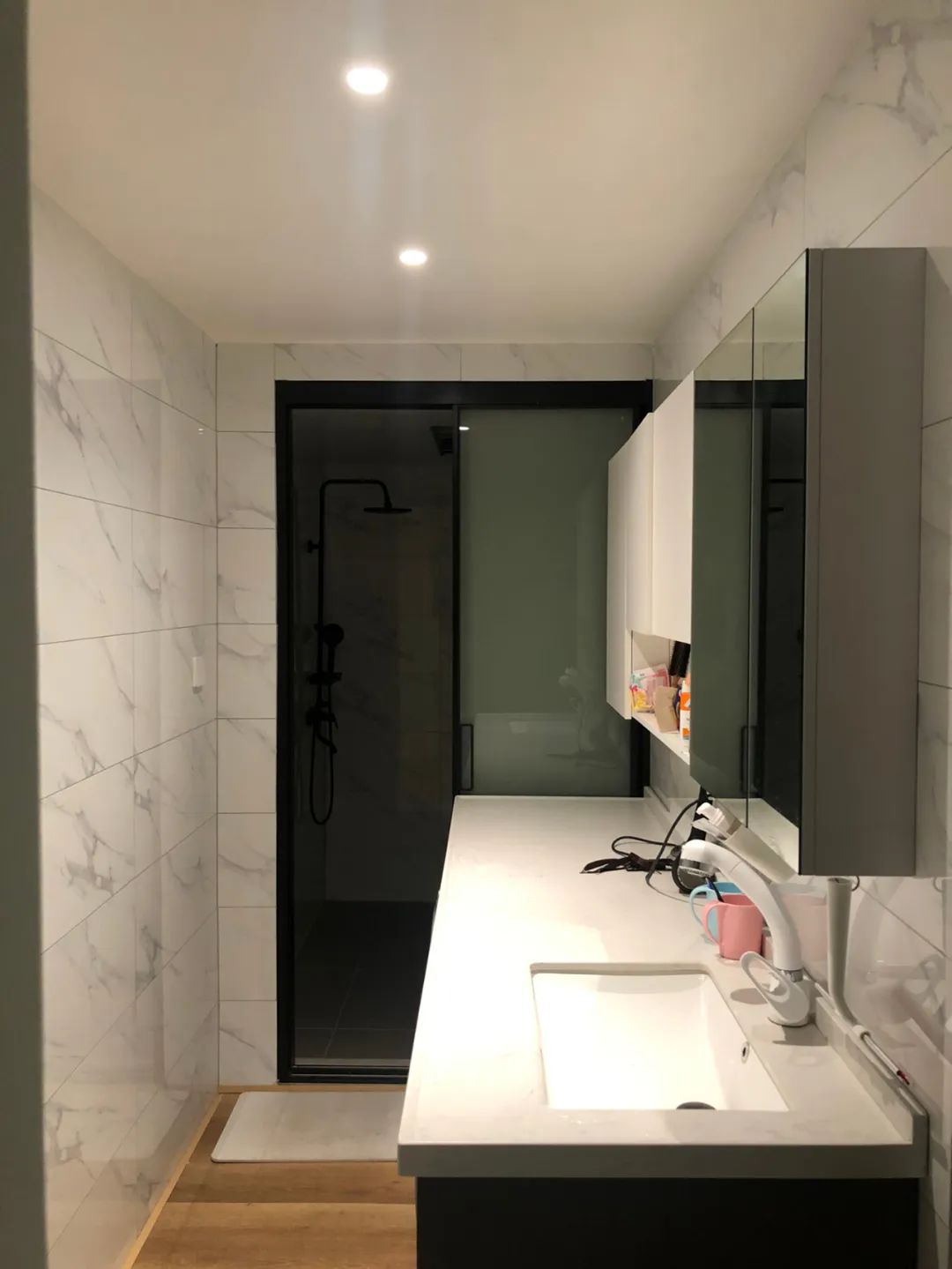 深圳装修89㎡装修深圳旧房翻新参考案例