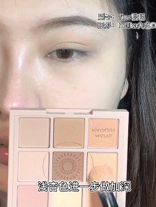 初秋氛围感枫糖棕色系妆容,秋冬焦糖暖栗妆