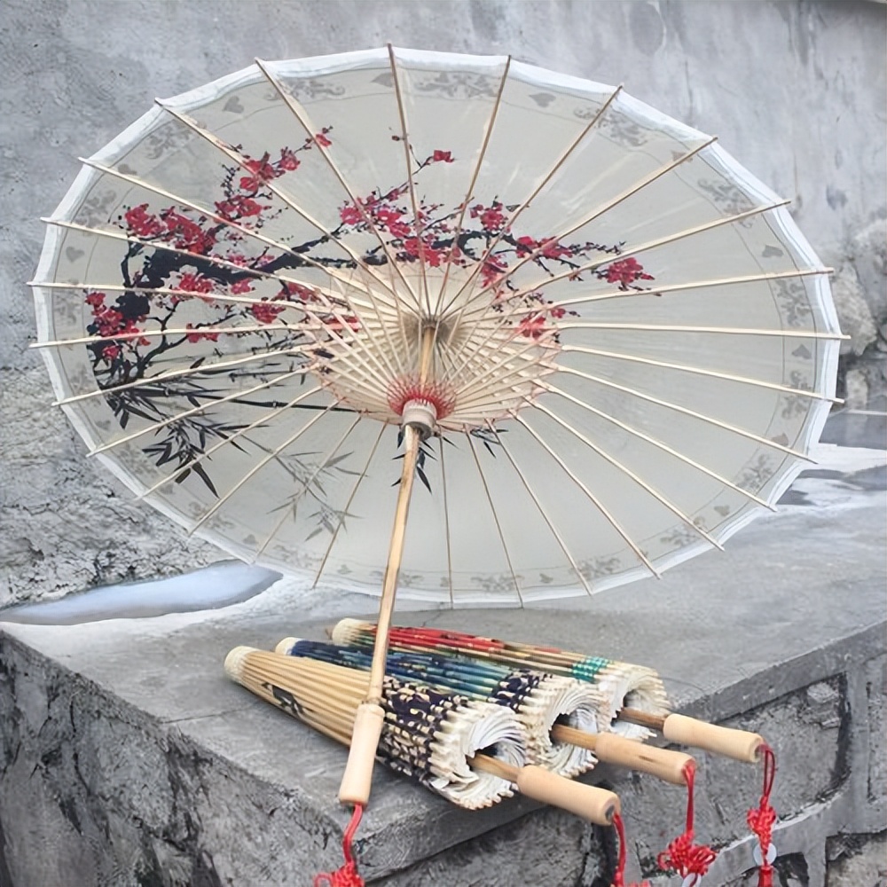 古代的雨伞结构,中国古代发明雨伞