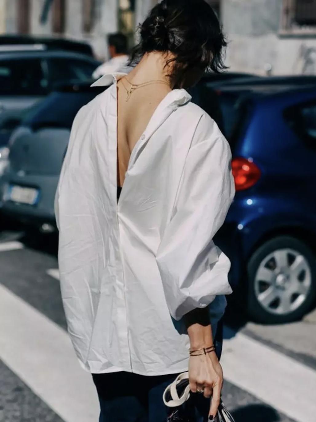 白衬衫怎么穿不脏,白衬衫怎么穿好看又干净