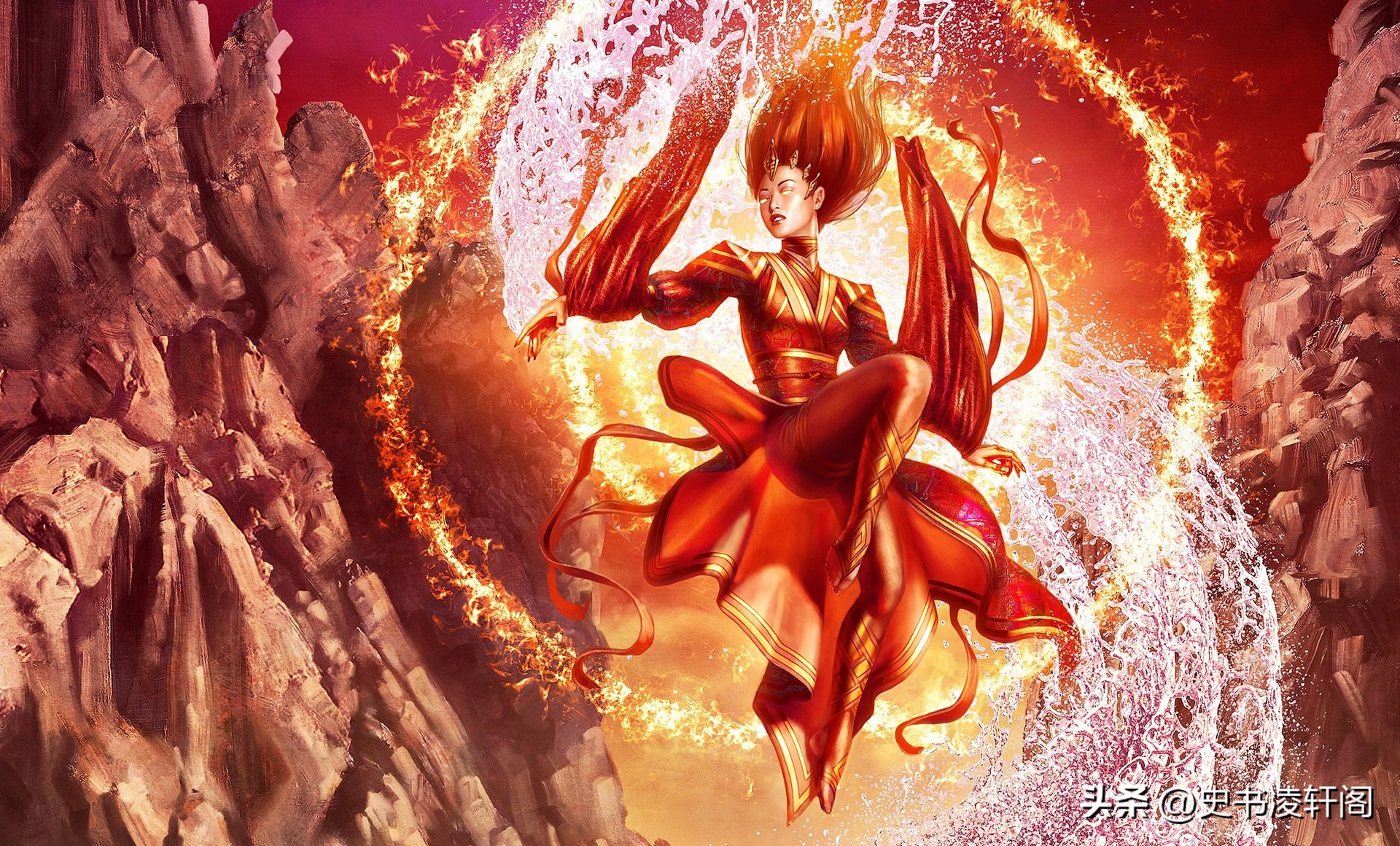 上古大神祝融是不是在火星上,祝融是中国上古神话中的火神