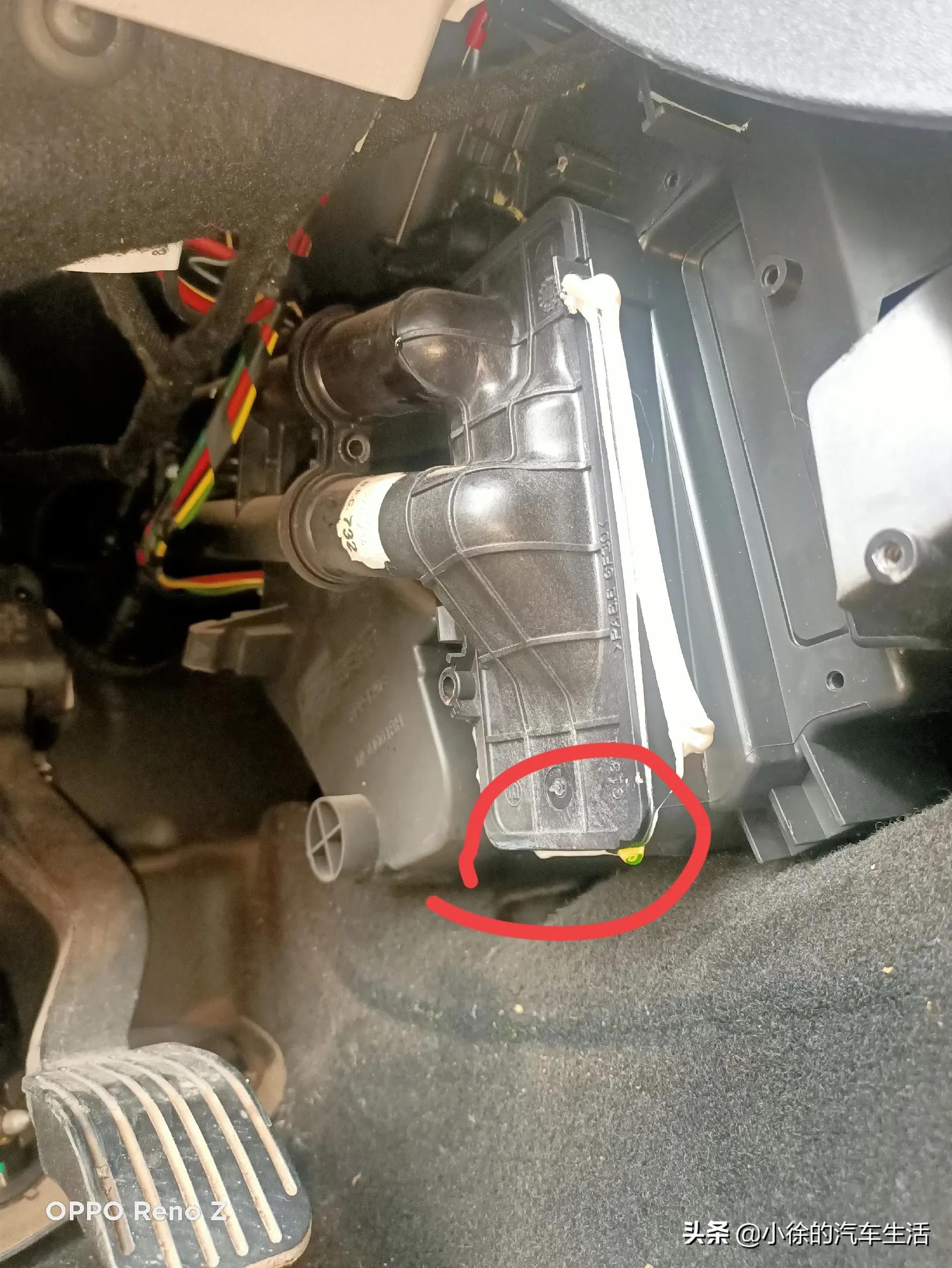 才7万多公里的法系车，雪铁龙世嘉，暖风水箱就坏了？