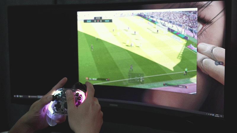 小鸡t4k手柄测评,带rgb的游戏手柄