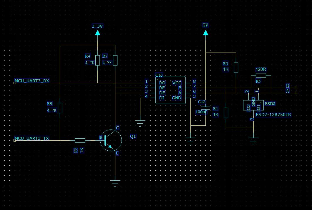 朋友不知道半双工和全双工，结果设计出来的电路，只能发不能收