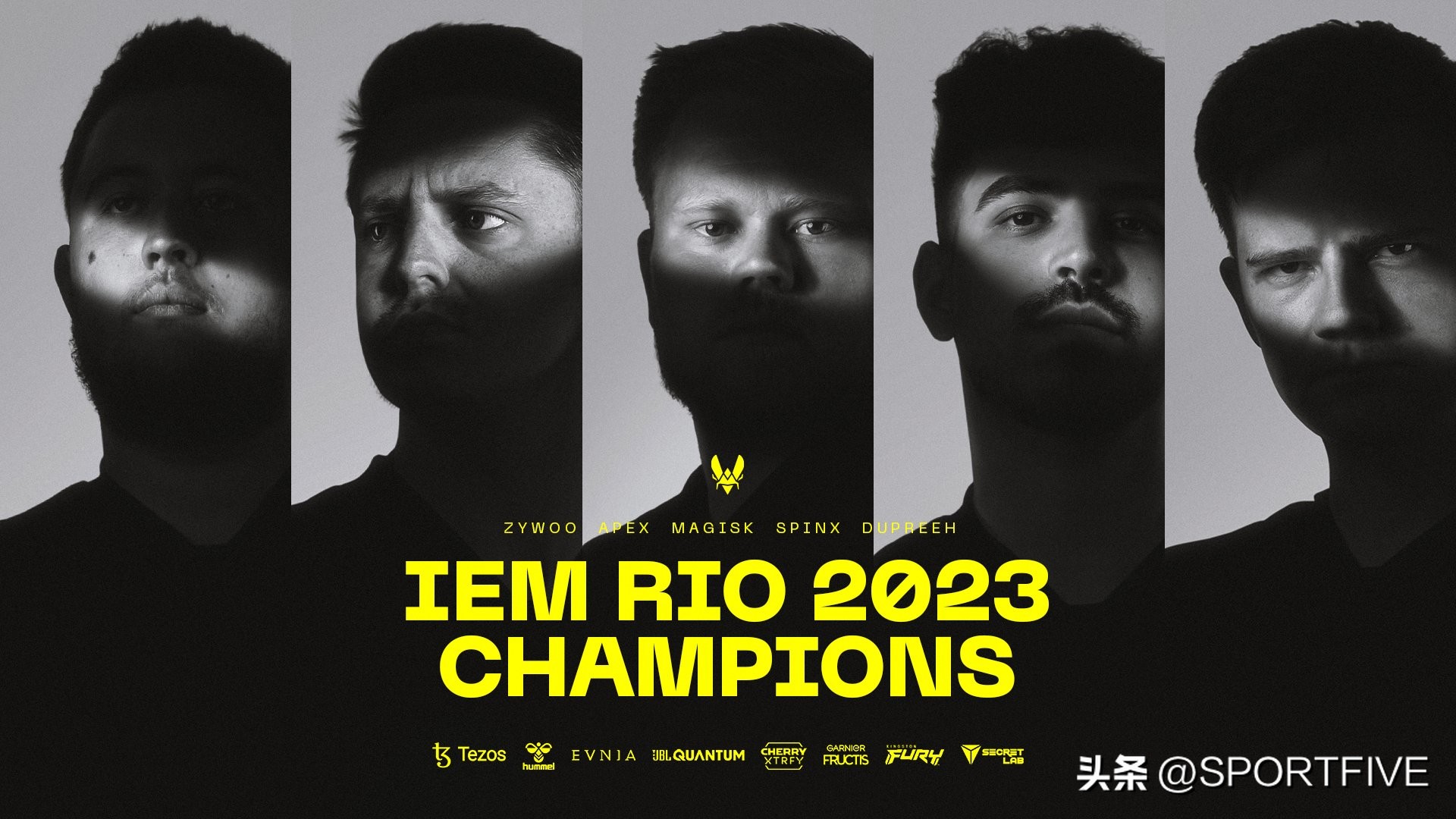 SPORTFIVE全球商务合作伙伴TeamVitality夺得IEM里约2023冠军！