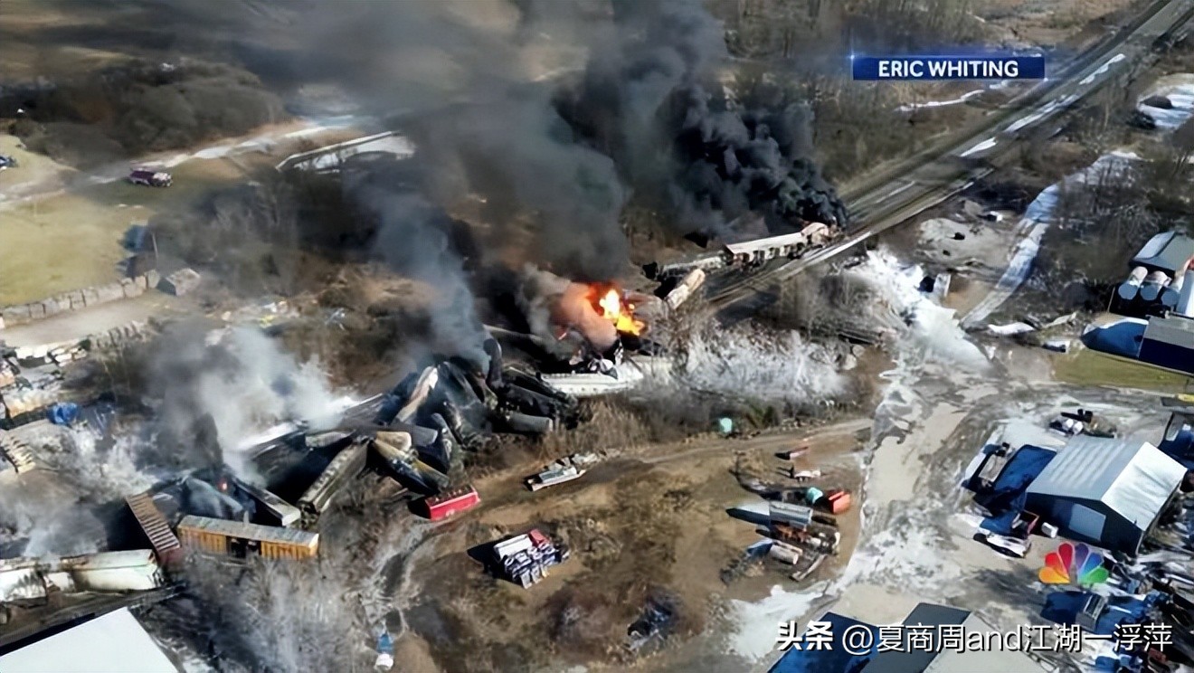 美国氯乙烯泄漏事故对中国的影响,美国俄亥俄州氯乙烯泄漏火车事故