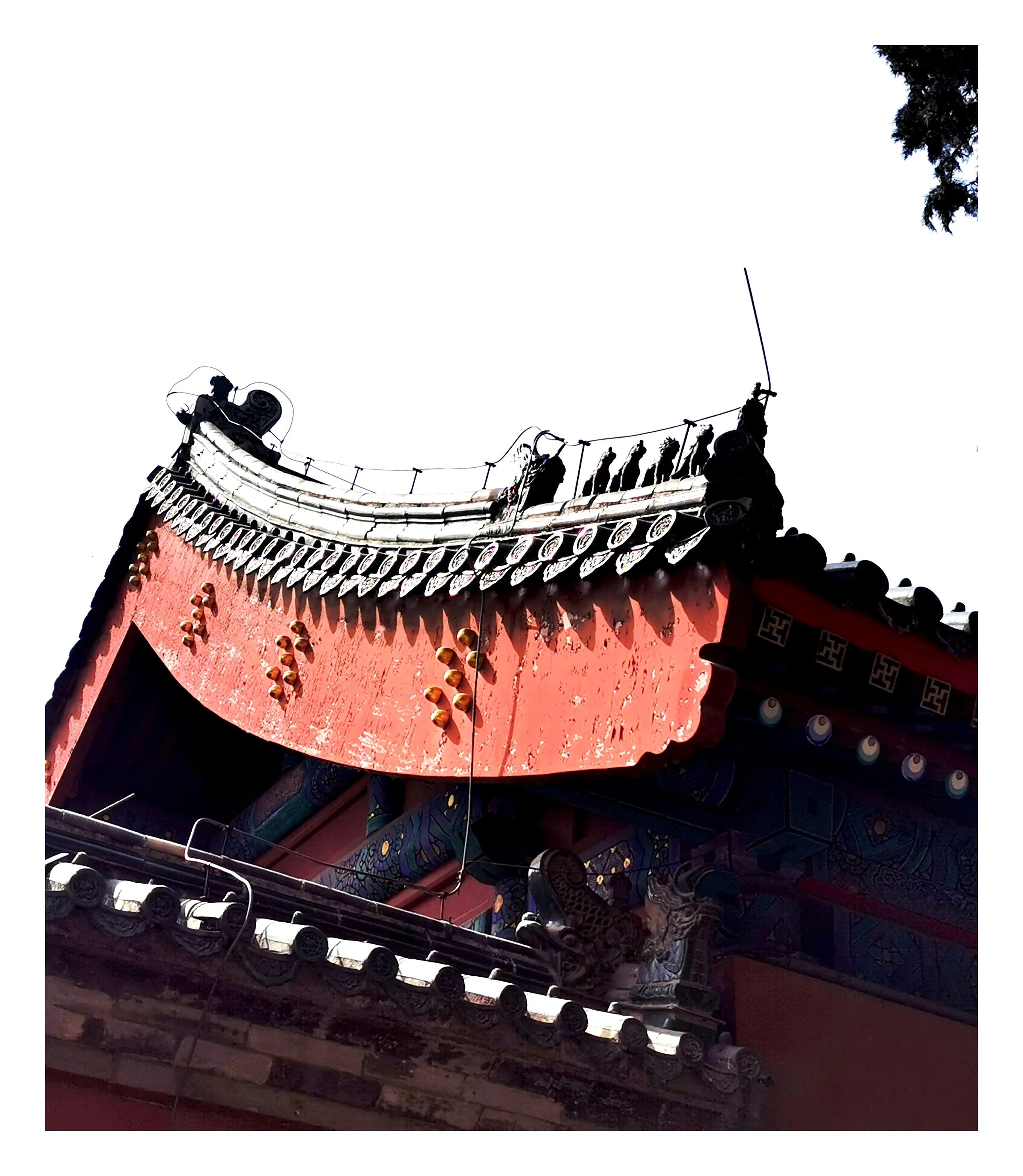 笔游古都「14⑤」游寻京都古迹先农坛拜殿太岁殿