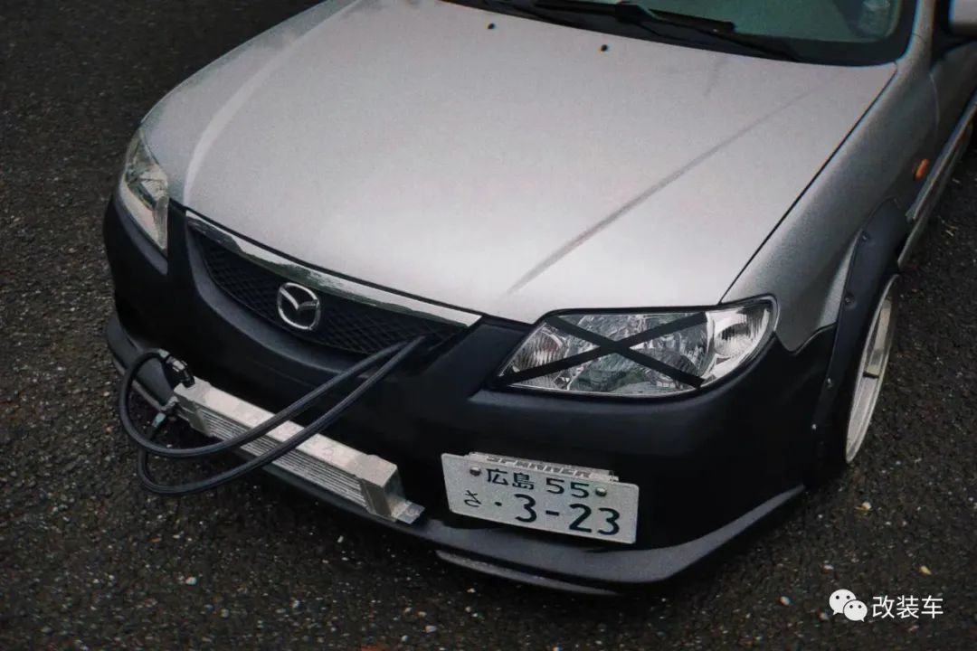 马自达323玩漂移,马自达323狂飙