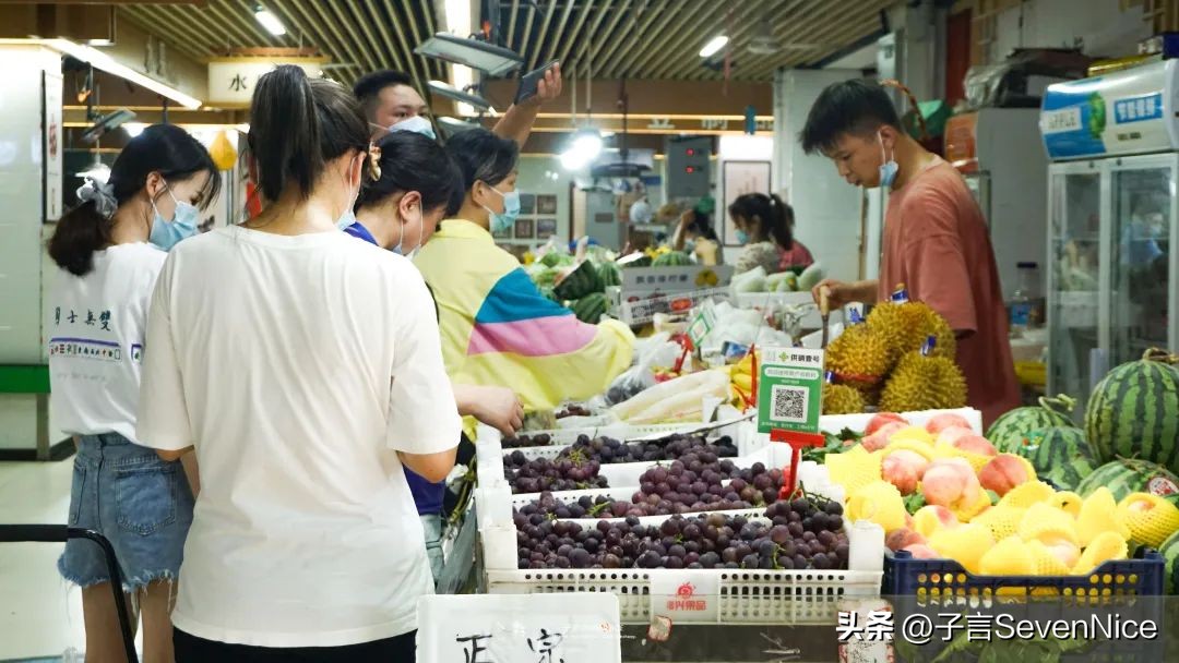 南昌沁园菜市场，是对吃货爱的供养