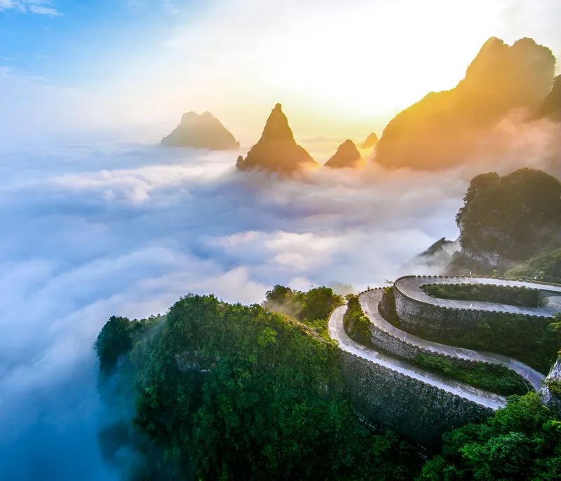 欧卡2遨游中国张家界天门山,遨游中国张家界天门山地图