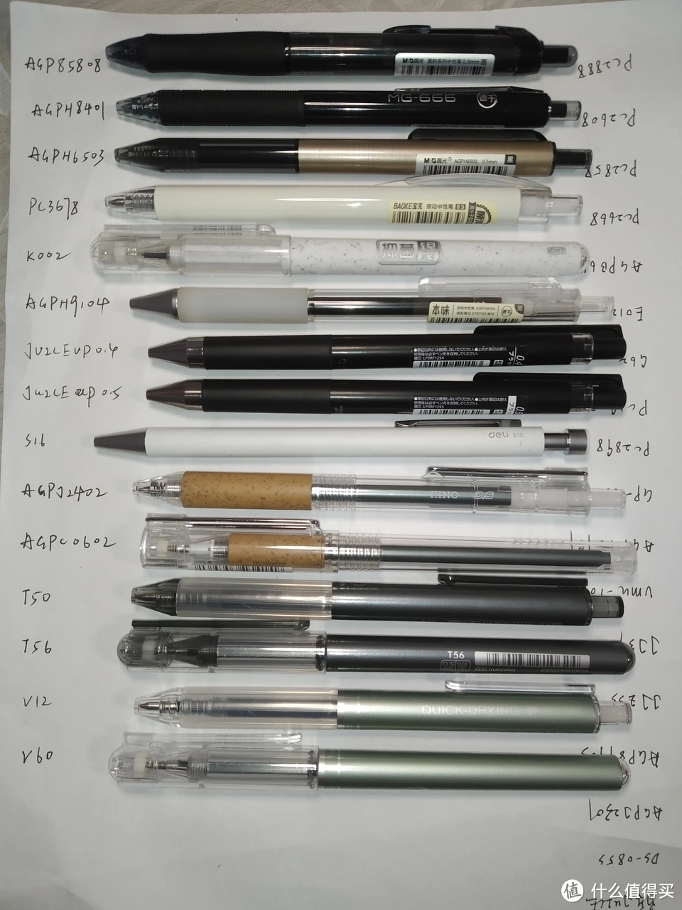 中性笔学生专用笔速干测评,书写流畅的中性笔评测