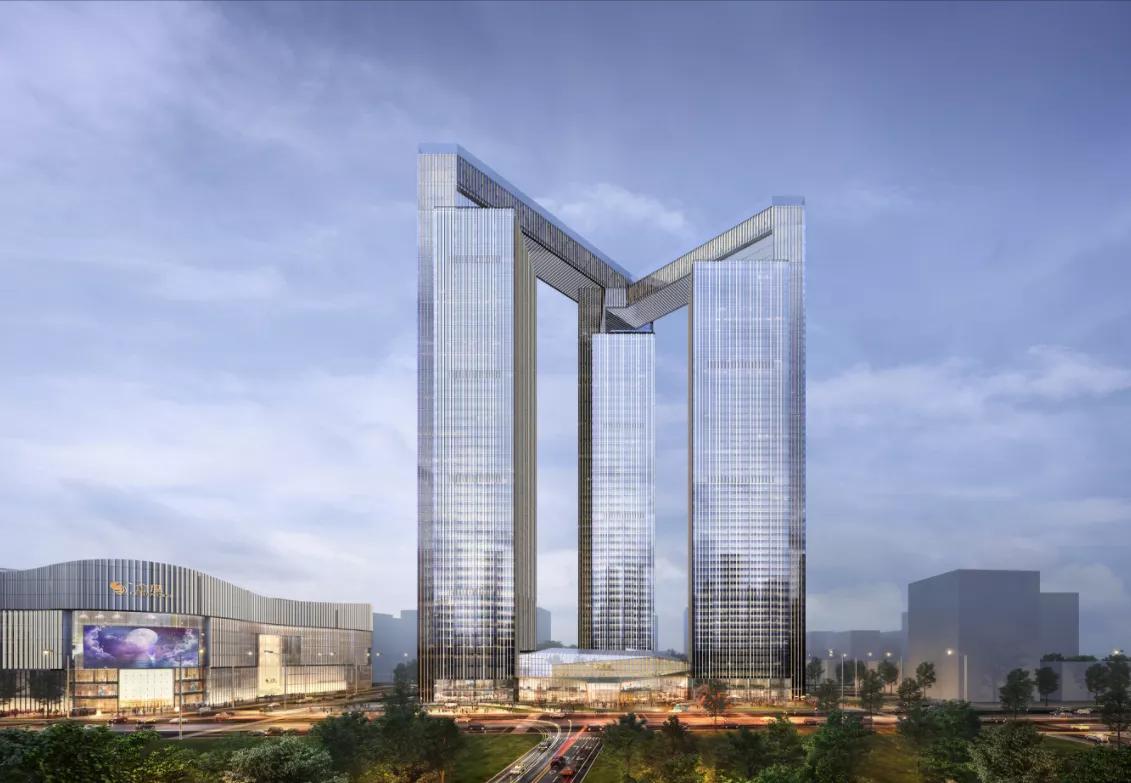 南通建造的标志性建筑,南通目前最高的建筑