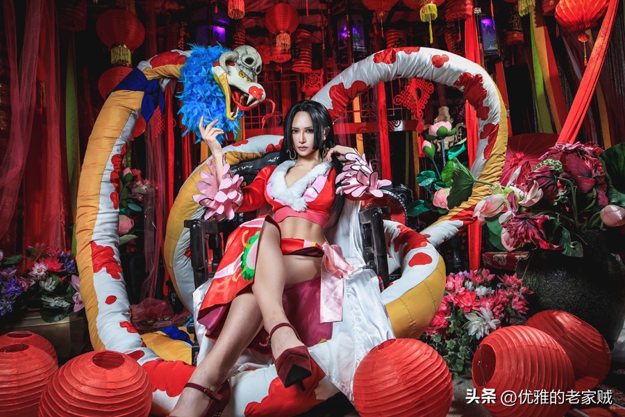 海贼王女帝波雅汉库克图片,海贼王女帝蛇姬图片