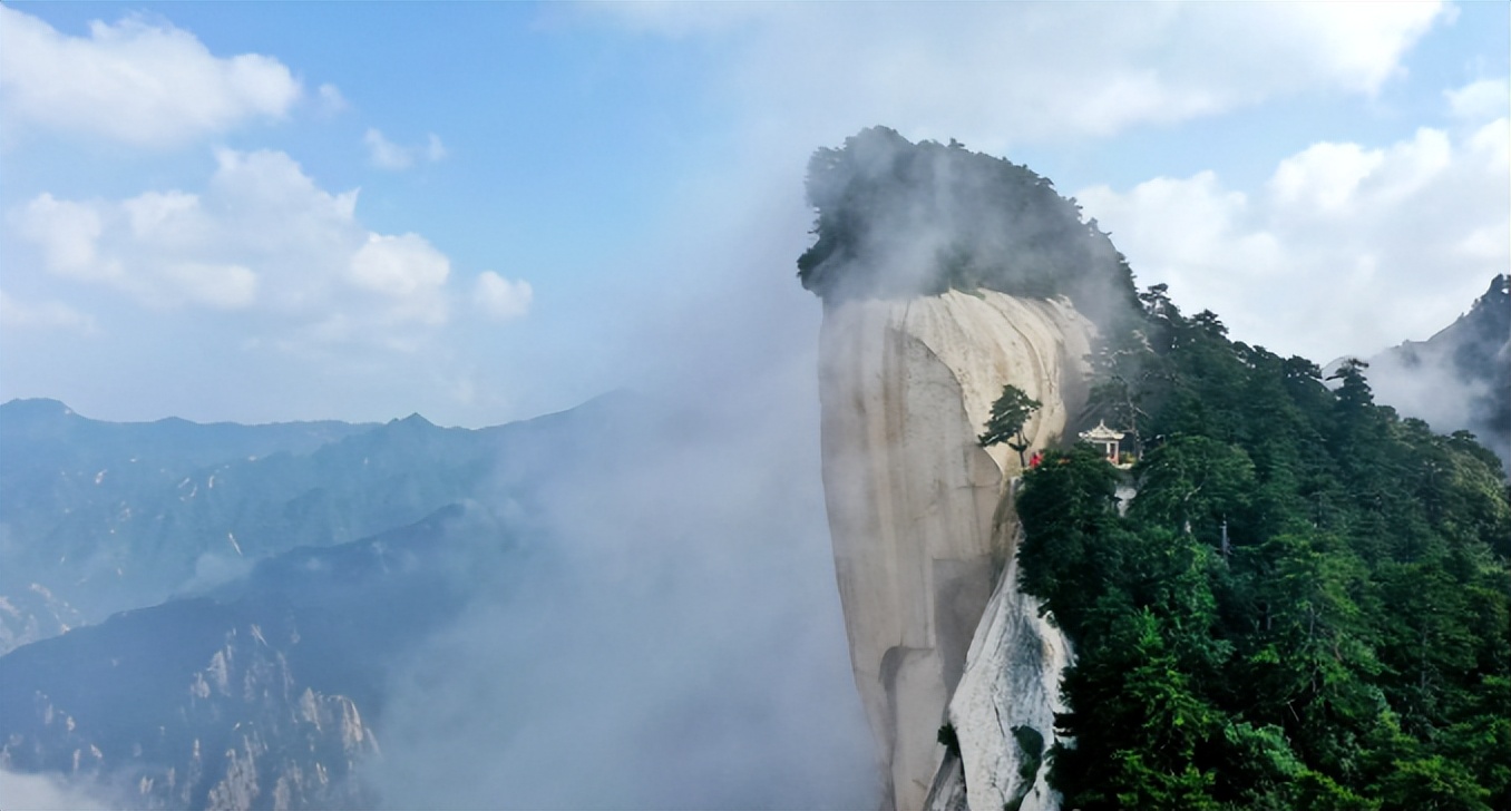 金庸笔下华山景点,中国名山华山风景区