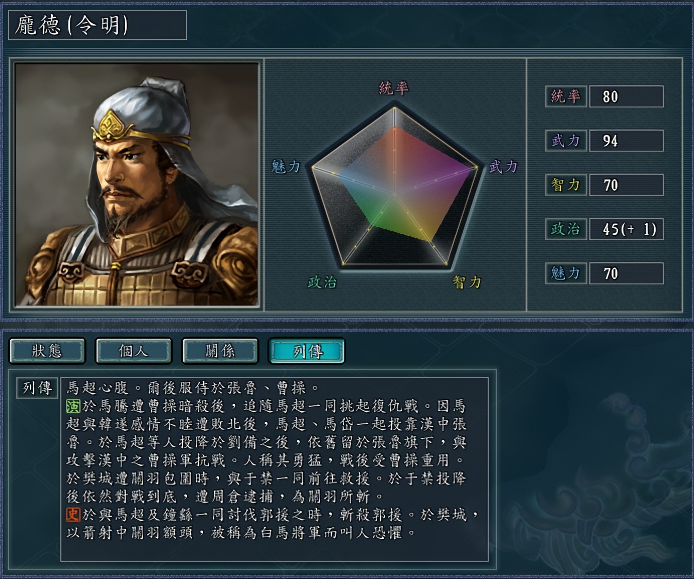 三国志11武将武力排行榜,盘点三国志11中那些超强力的武将