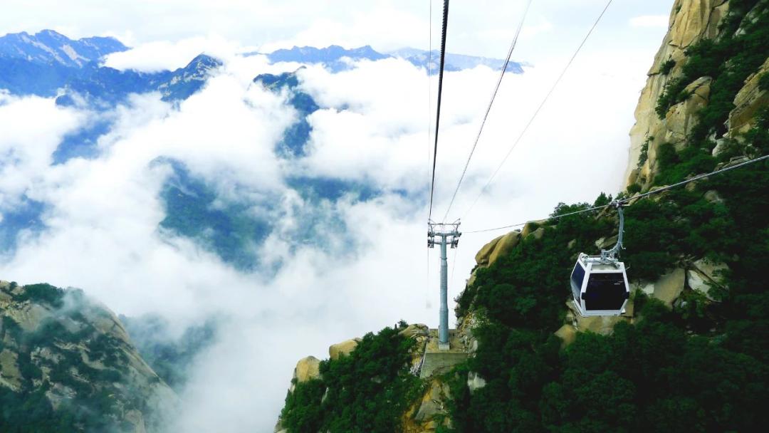带你观赏华山金秋风景,华山美景一日游
