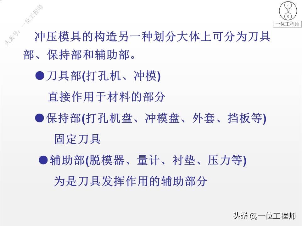 冲压成形工艺与模具设计的疑难点,冲压成型七个工艺