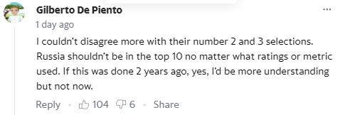 2022年俄罗斯军事排行榜,世界军事排行2020全榜