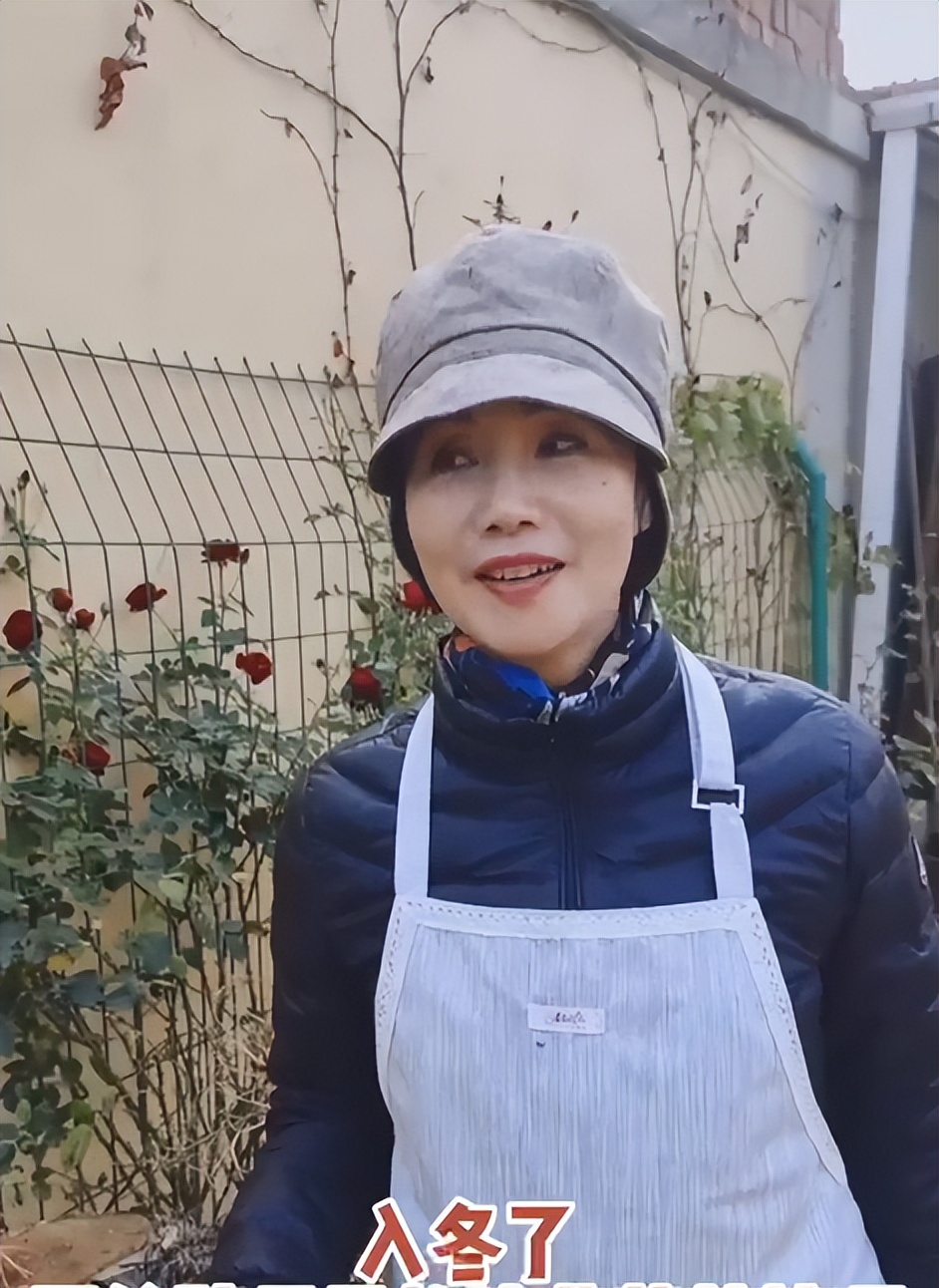 徐俐：变身农村大妈，对小花园进行冬季“修剪施肥保温”养护管理