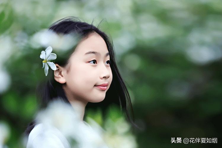 闲看中庭栀子开，夏日悠悠入梦来