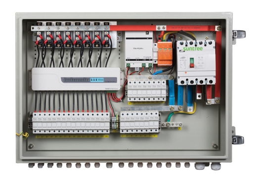 光伏直流汇流箱的电气图,光伏汇流箱每路电压相差多少合适