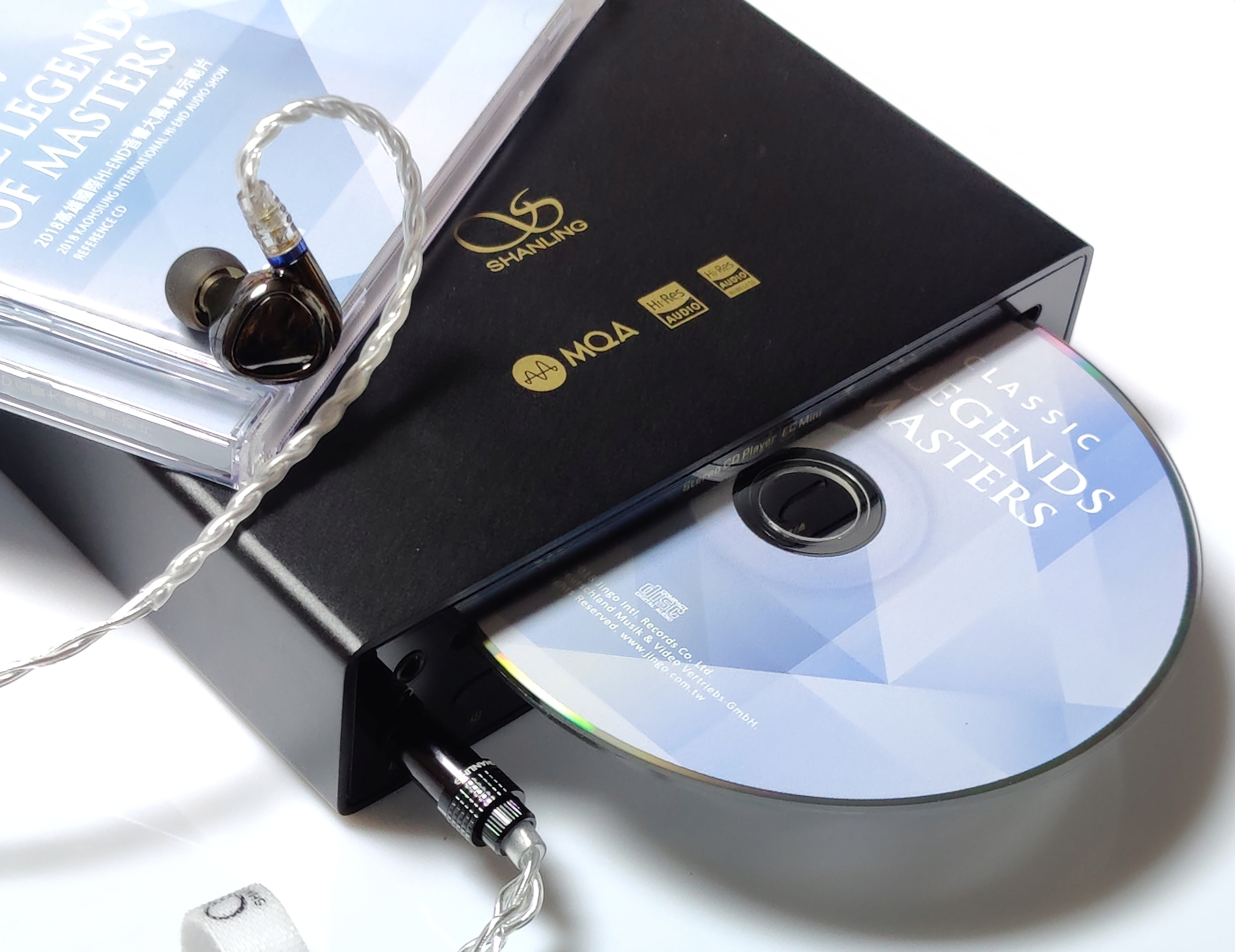 一机走遍天下山灵ECMini便携CD桌面HiFi一体机器材搭配听感分享