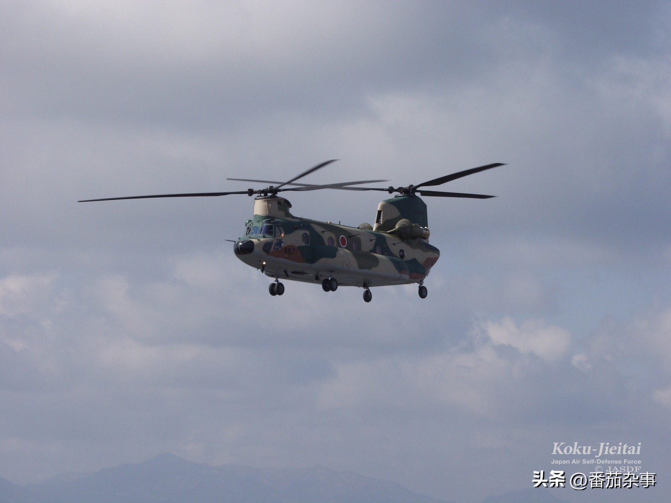 自卫队mh53直升机,日本陆上自卫队ch-47直升机