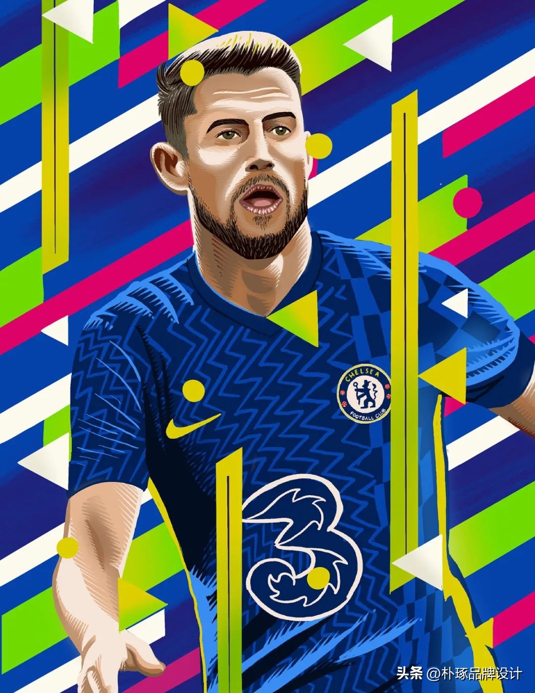 足球运动员手绘图,足球运动员海报设计