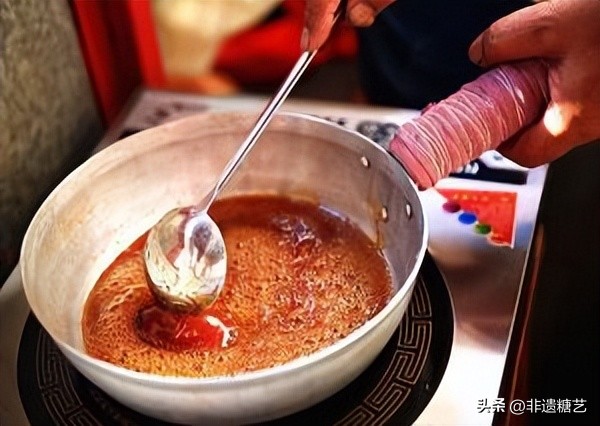 中国传统民间手工艺糖画图片图文,传统手工艺糖画制作作文