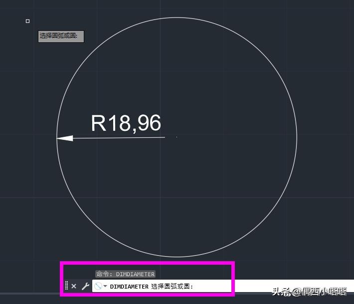 cad怎样给直线标注直径尺寸,cad标注如何附带直径或者半径符号