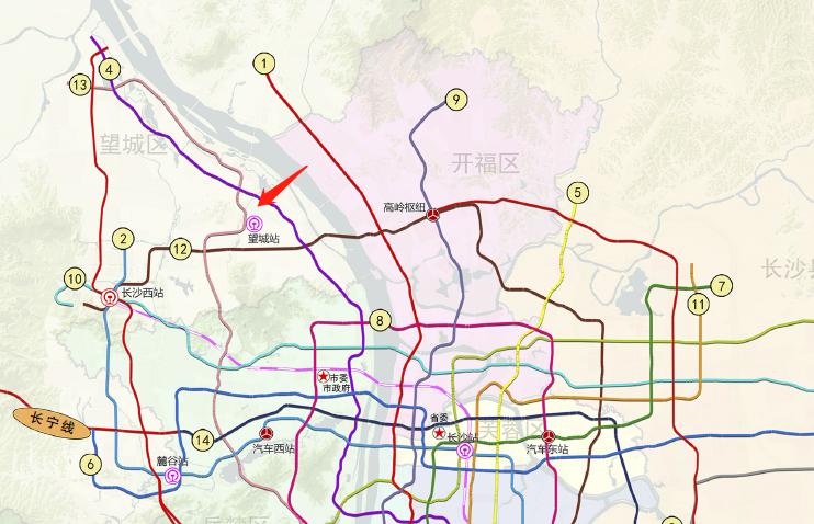长沙新建或者正在建的地铁站,长沙火车站新建项目
