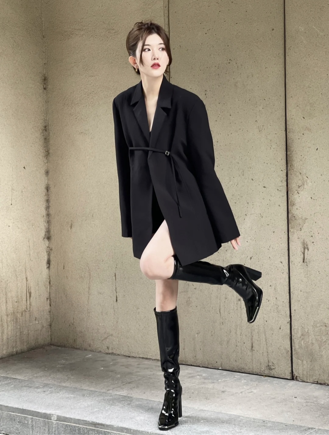 微胖女神张靓颖,张靓颖穿西装的穿搭