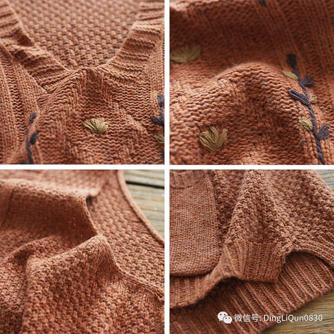 波西米亚针织背心教程,针织马甲波西米亚