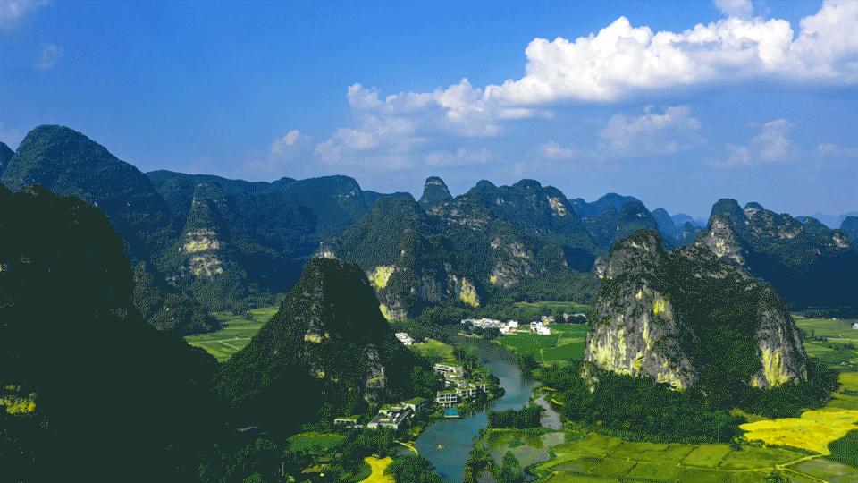 中越边境的世外桃源,中越边境线上的桃源